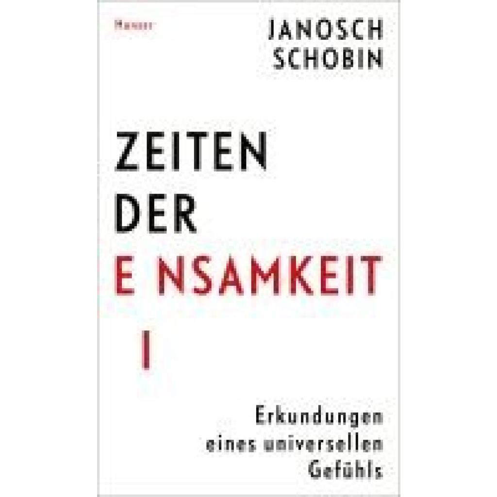 9783446282674 - Schobin Janosch Zeiten der Einsamkeit