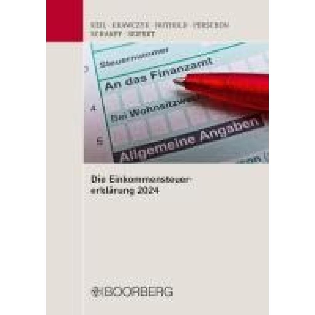 9783415076938 - Die Einkommensteuererklärung 2024