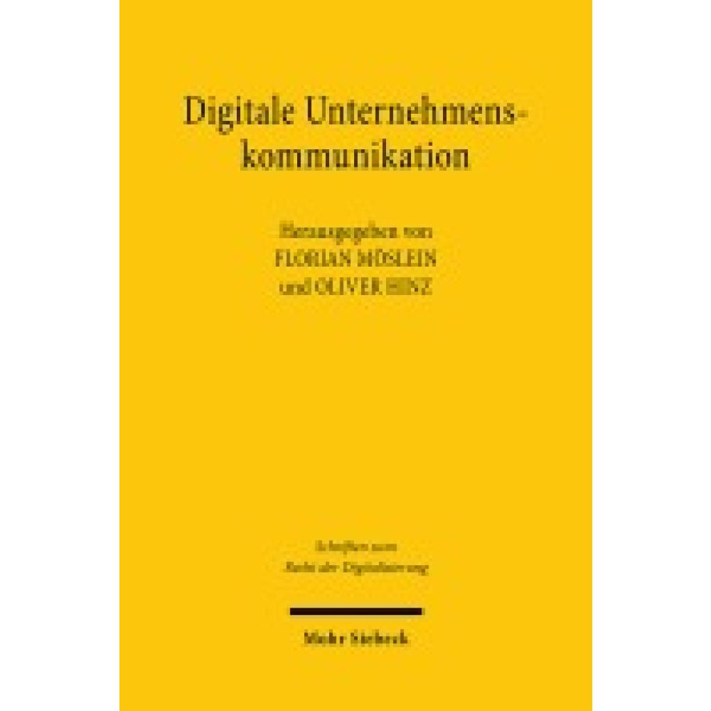 9783161641114 - Digitale Unternehmenskommunikation 9783161641114 - Digitale Unternehmenskommunikation