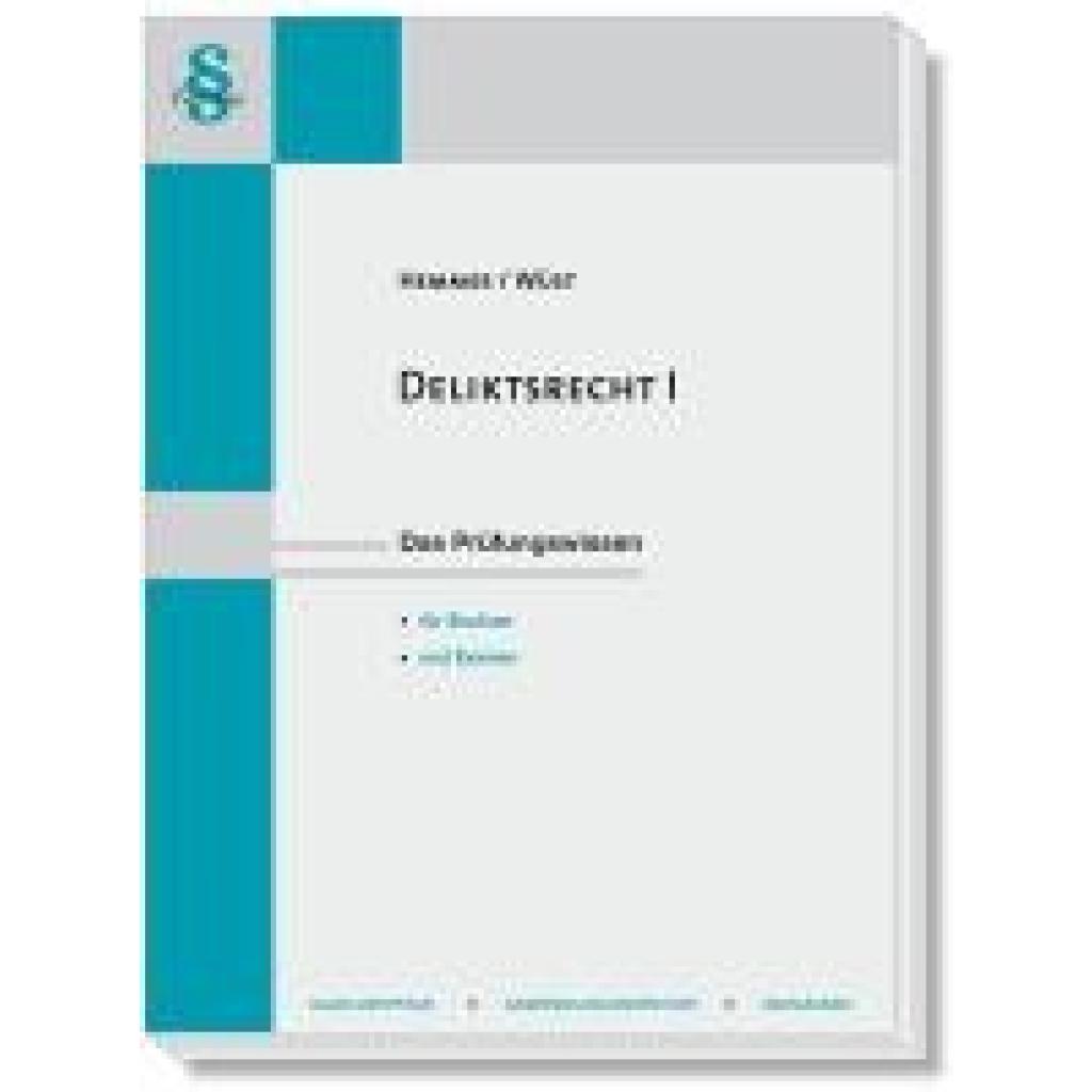 9783968383149 - Hemmer Karl-Edmund Deliktsrecht I 9783968383149 - Hemmer Karl-Edmund Deliktsrecht I