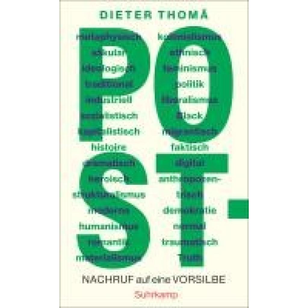 9783518588307 - Thomä Dieter Post-