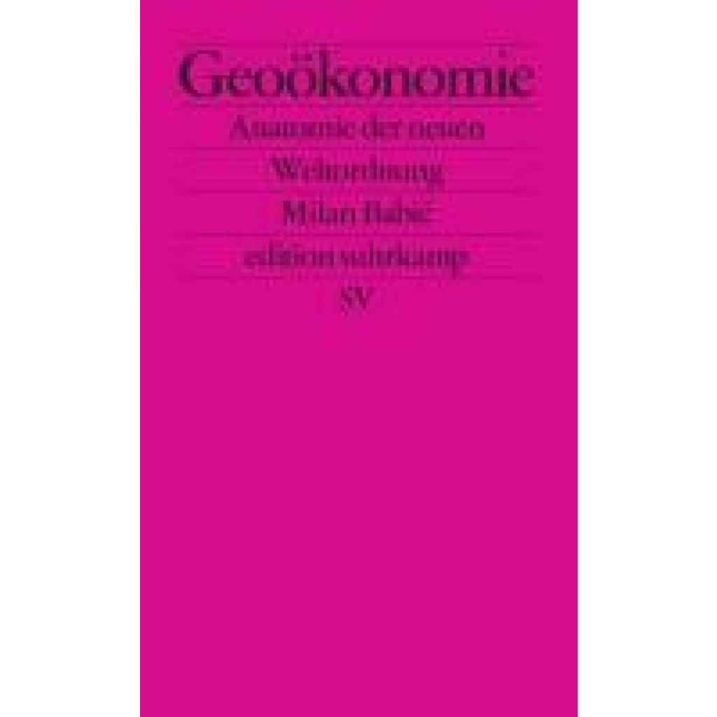 9783518128336 - Babi¿ Milan Geoökonomie 9783518128336 - Babi¿ Milan Geoökonomie