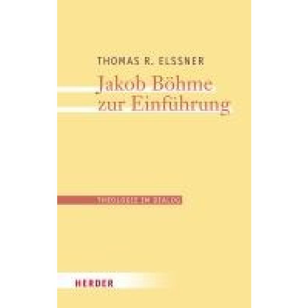 9783451024429 - Elßner Thomas R Jakob Böhme zur Einführung 9783451024429 - Elßner Thomas R Jakob Böhme zur Einführung
