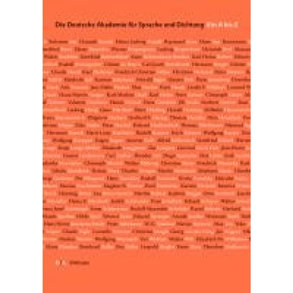 9783835357822 - Die Deutsche Akademie für Sprache und Dichtung Ein A bis Z