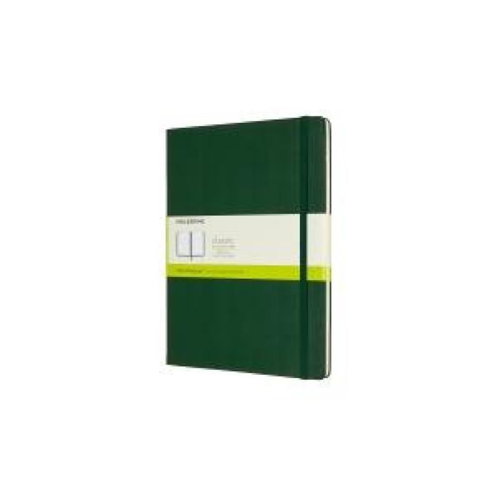 8058647629117 - Moleskine Notizbuch Xlarge Blanko Hard Cover Myrtengrün - Moleskine Gebunden