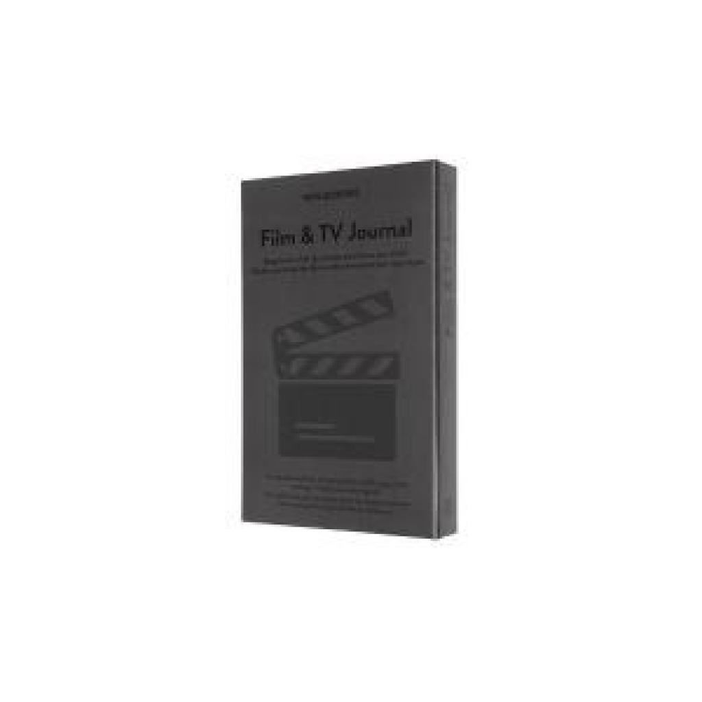 8056420853551 - Moleskine Passion Journal - Film & TV Large A5 Fester Einband Dunkelgrau