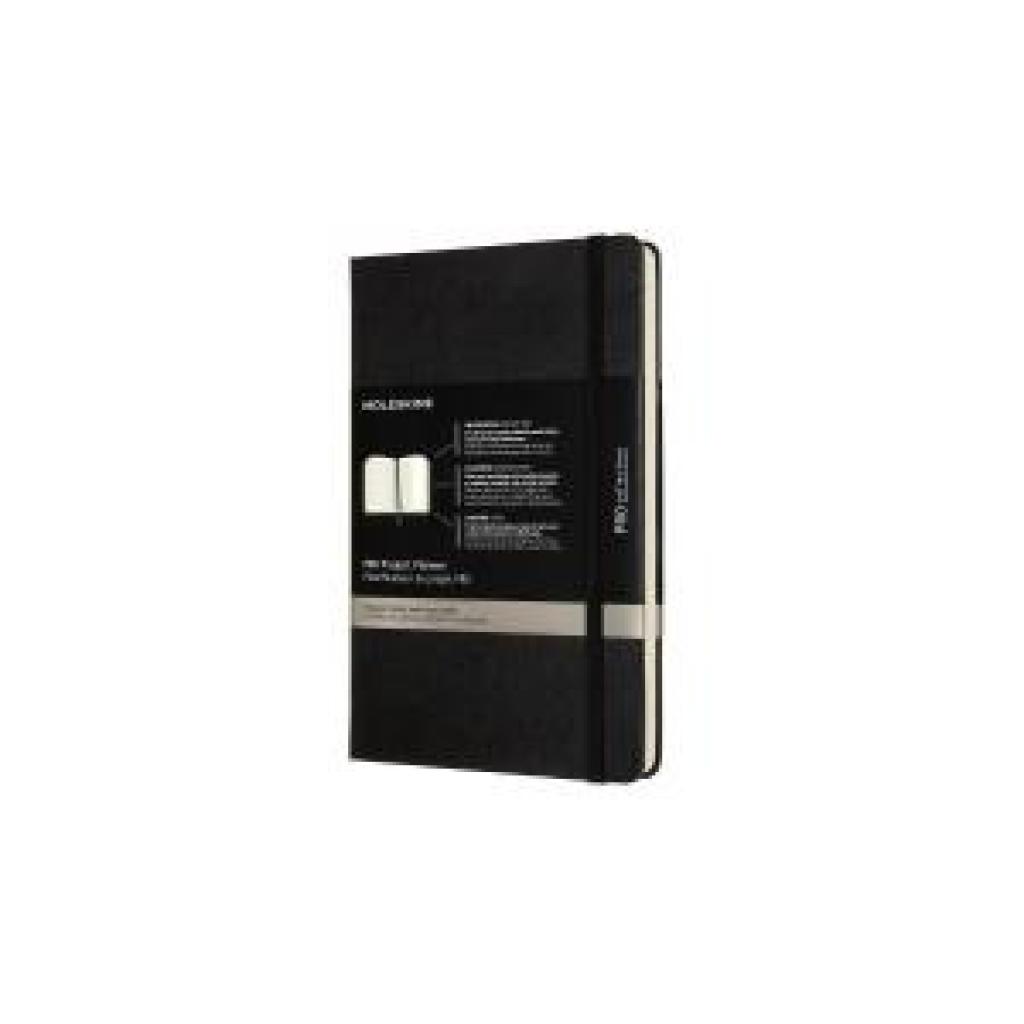 8056420851366 - Moleskine Pro Projekt-Planer Large A5 Fester Einband Schwarz