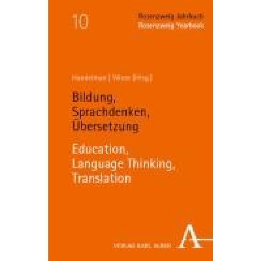 9783495991756 - Bildung Sprachdenken Übersetzung  | Bildung Language Thinking Translation