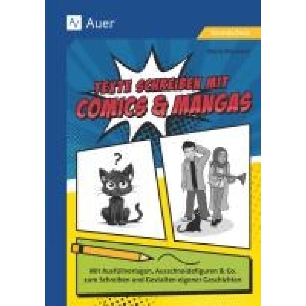 9783403082866 - Wamsler Mark Texte schreiben mit Comics & Mangas