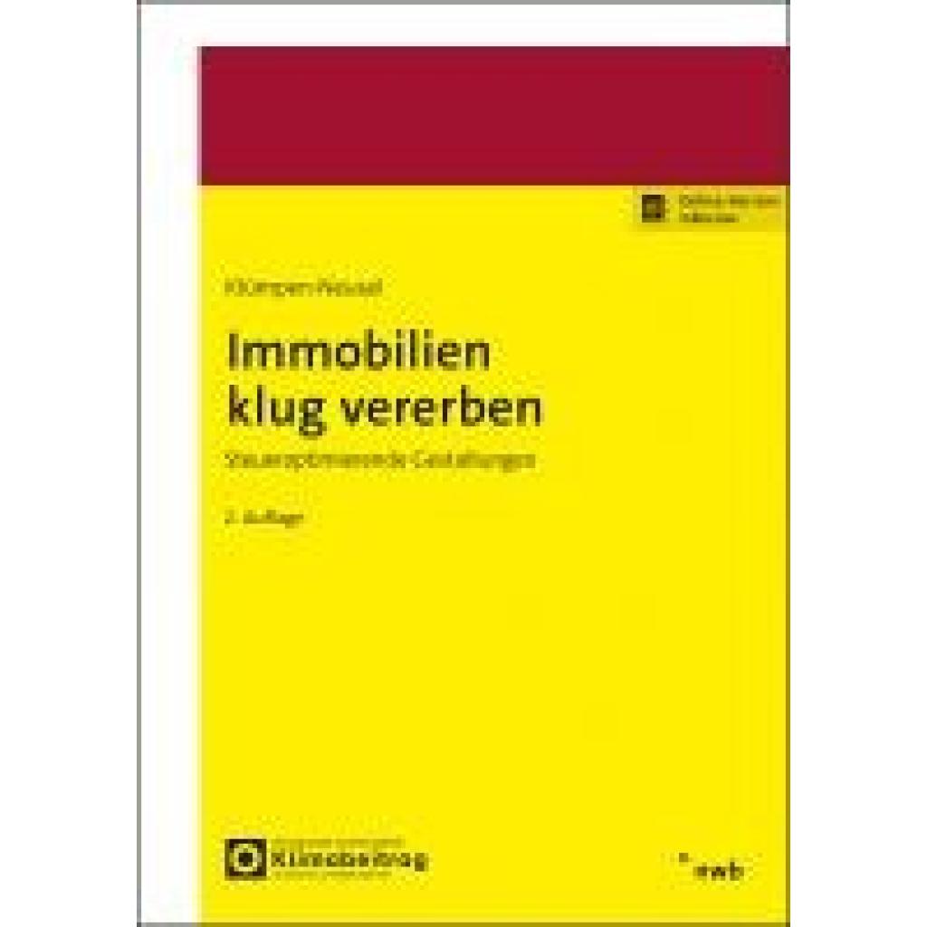 9783482671029 - Klümpen-Neusel Claudia Immobilien klug vererben 9783482671029 - Klümpen-Neusel Claudia Immobilien klug vererben
