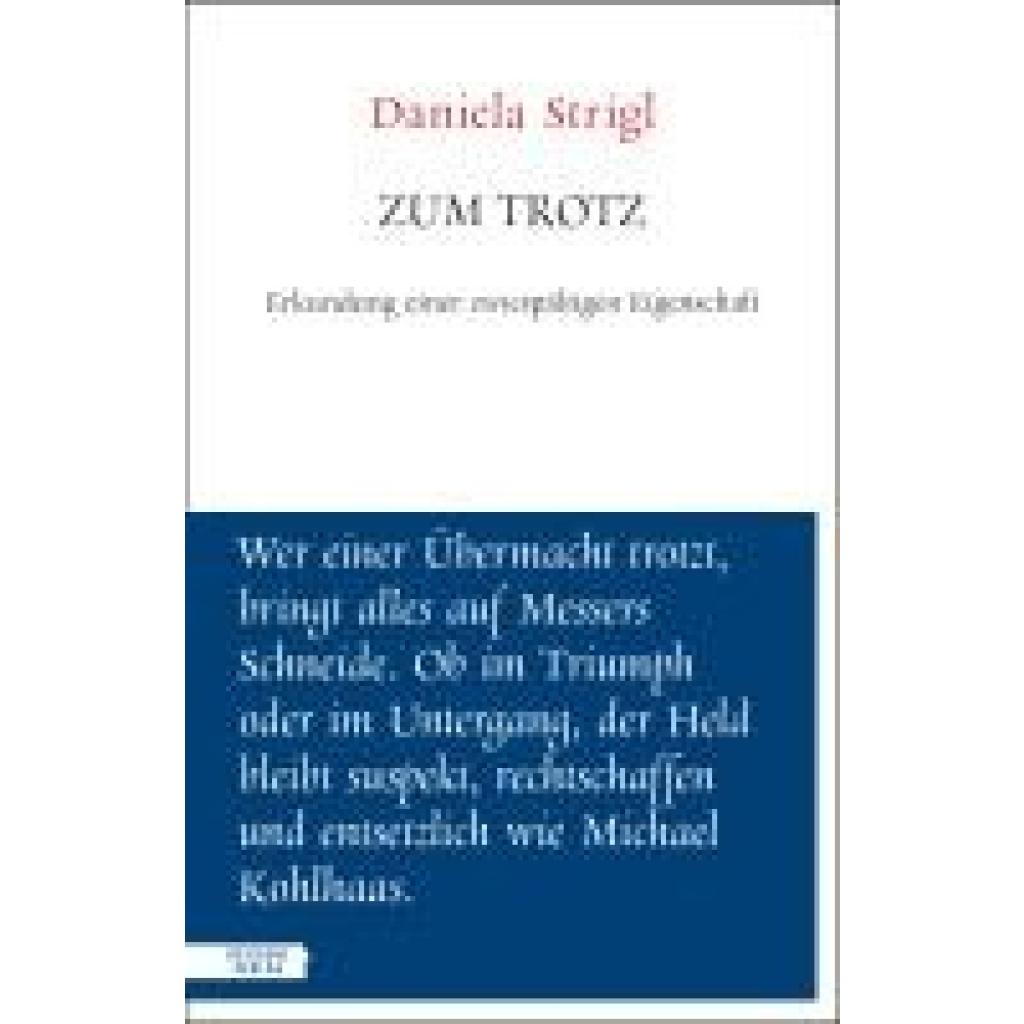 9783701736355 - Strigl Daniela Zum Trotz