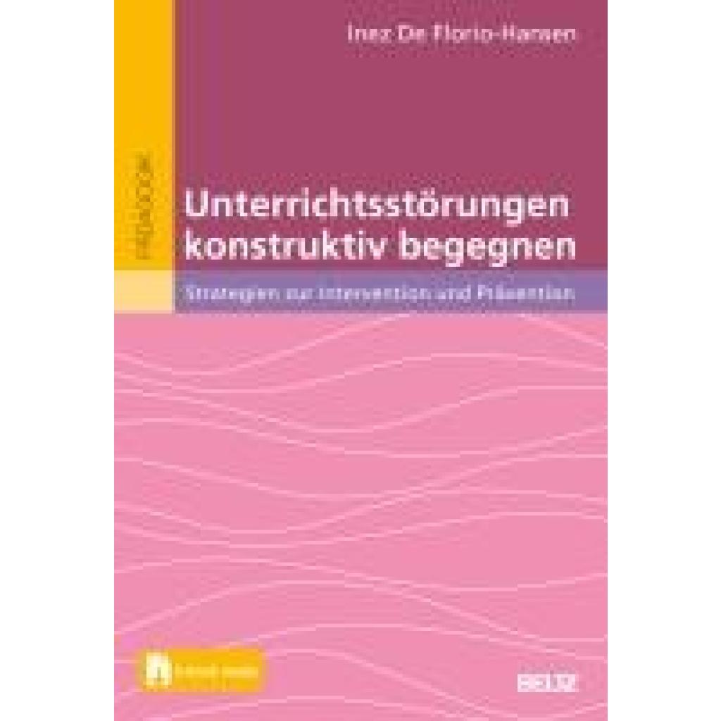 9783407633330 - De Florio-Hansen Inez Unterrichtsstörungen konstruktiv begegnen