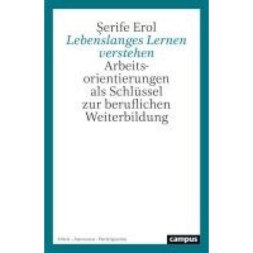9783593520537 - Erol ¿Erife Lebenslanges Lernen verstehen
