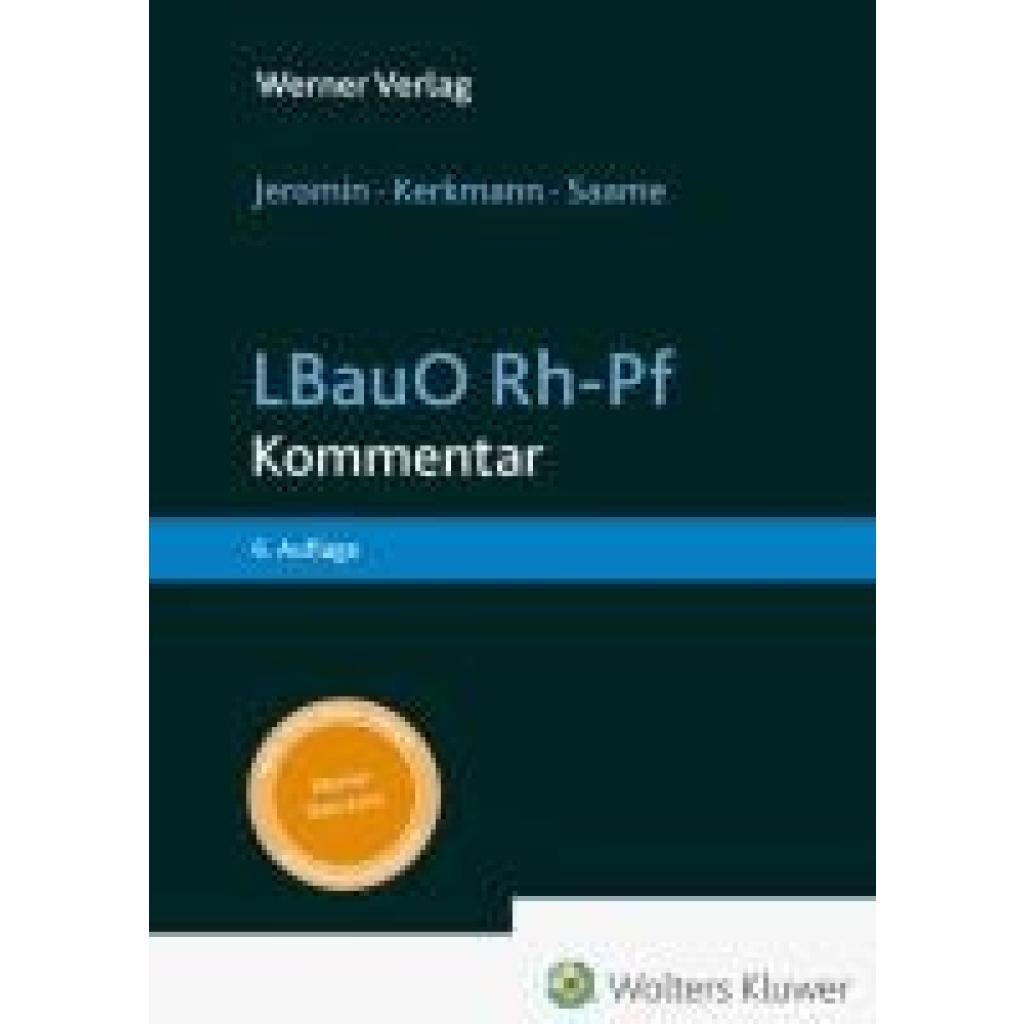 9783804155954 - Jeromin Curt M LBauO Rh-Pf - Kommentar