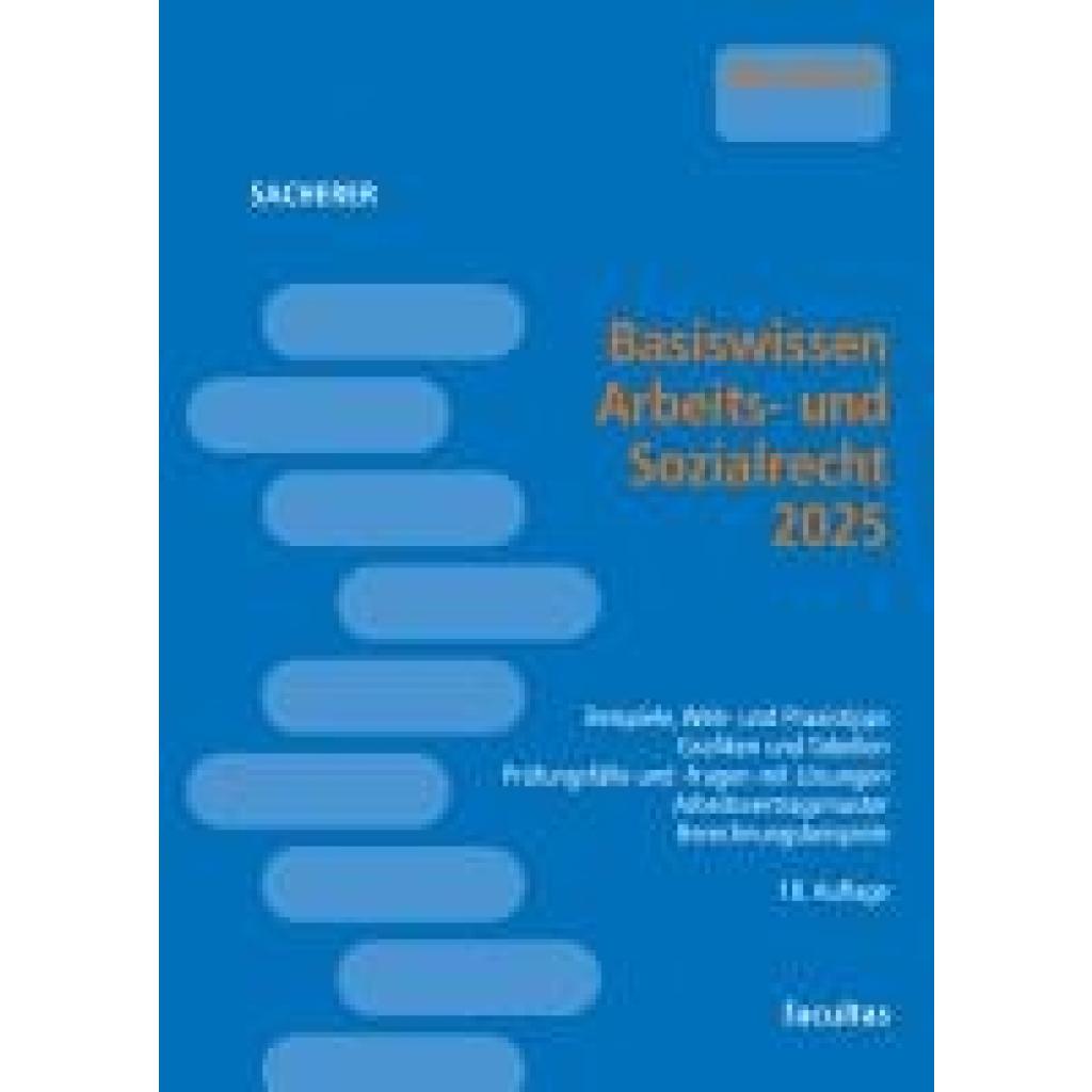 9783708925608 - Sacherer Remo Basiswissen Arbeits- und Sozialrecht 2025