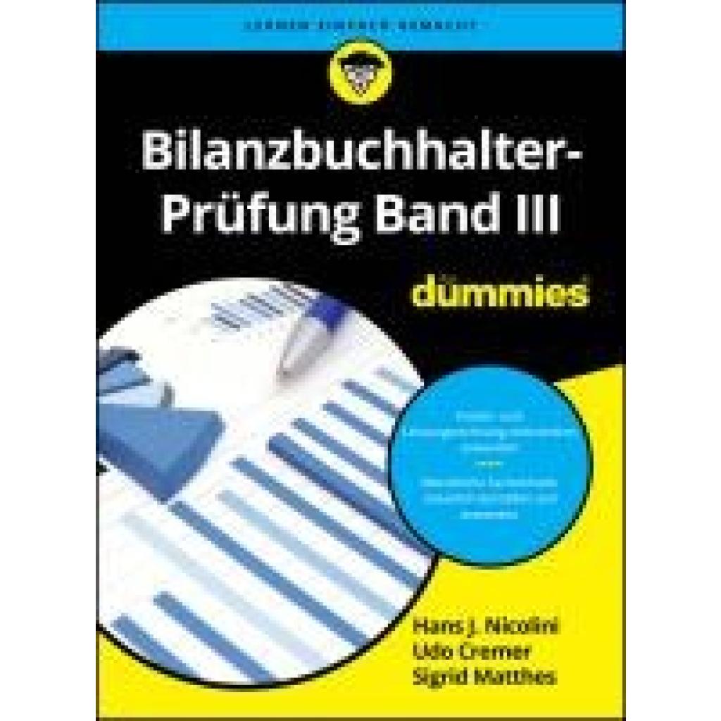 9783527722020 - Nicolini Hans Bilanzbuchhalter-Prüfung Band III für Dummies
