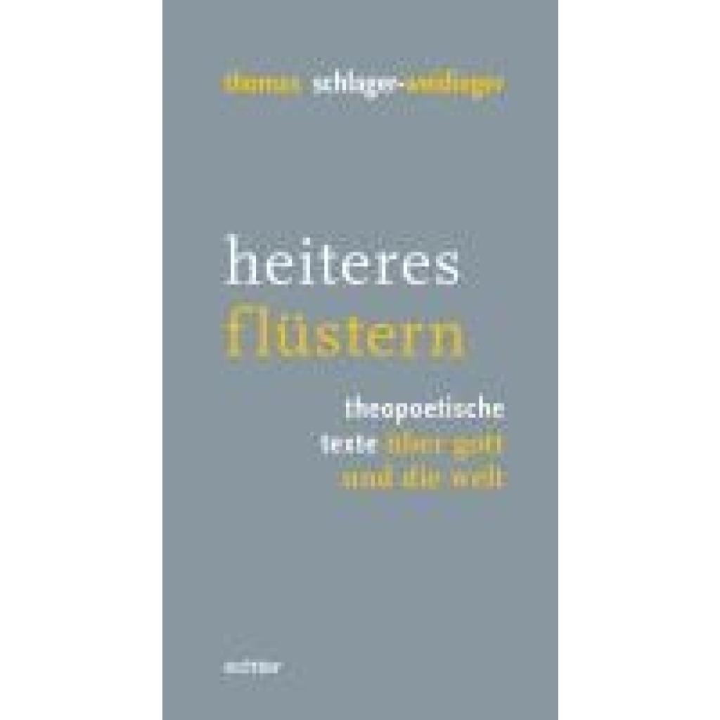 9783429059996 - Schlager-Weidinger Thomas heiteres flüstern