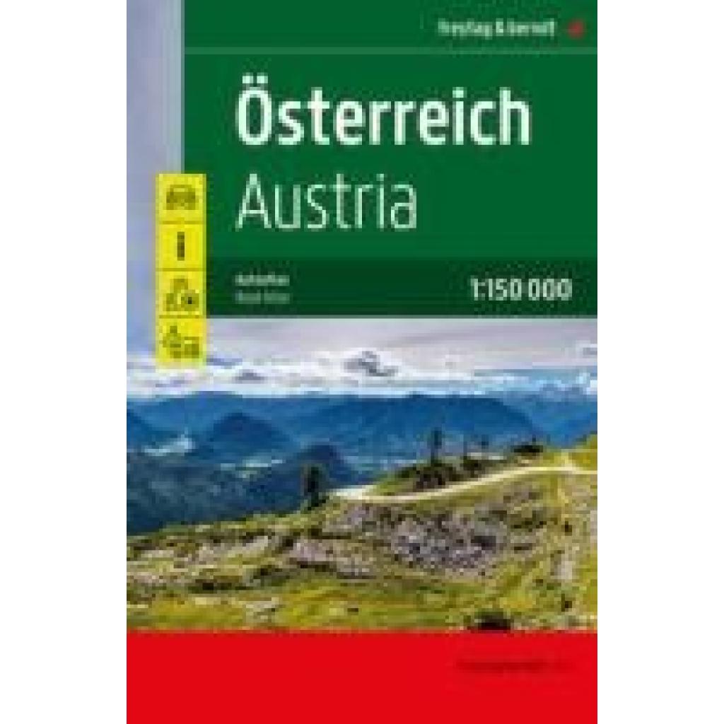 9783707921786 - Österreich Supertouring Autoatlas 1150000 freytag & berndt Kartoniert (TB)
