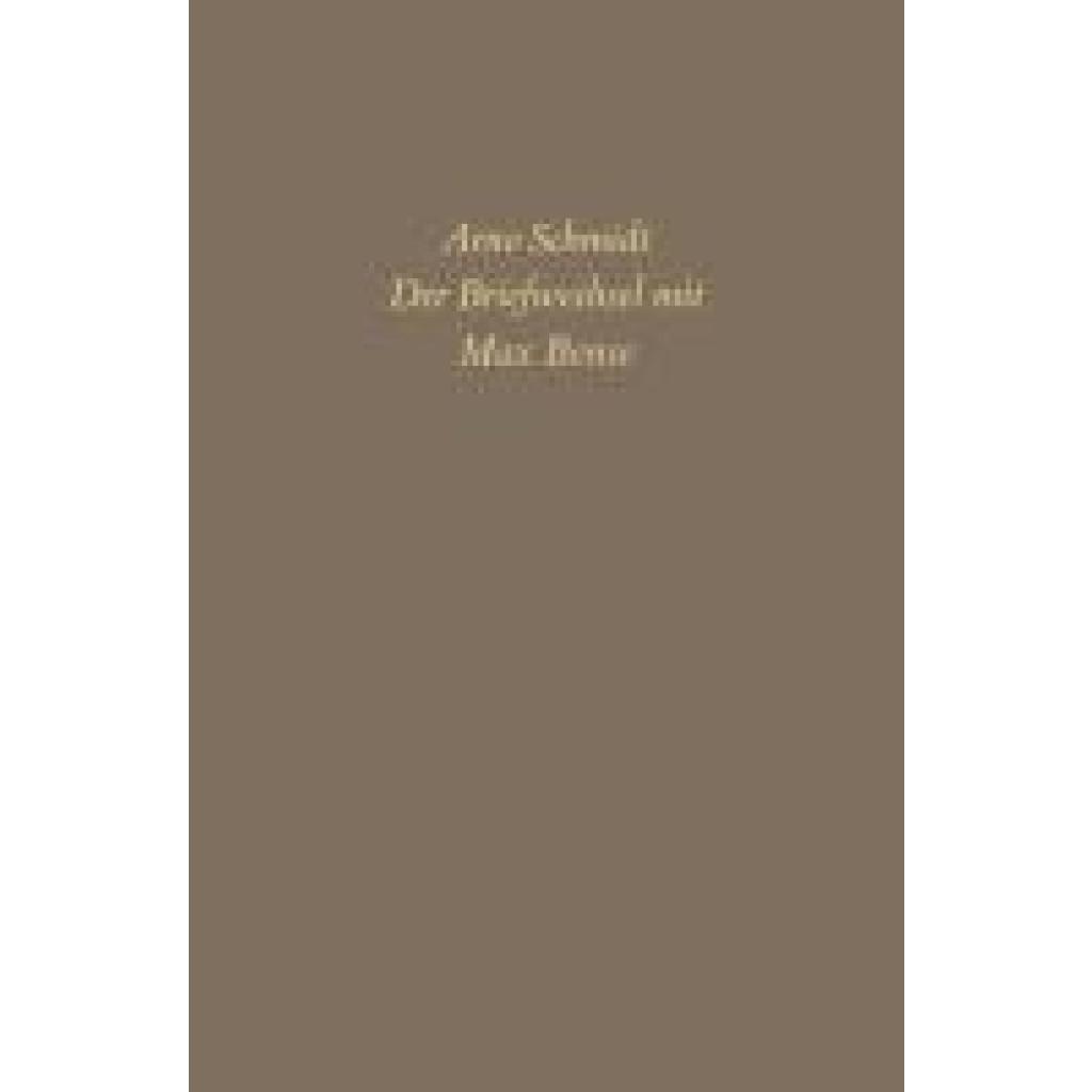 9783518804902 - Schmidt Arno Bargfelder Ausgabe Briefe von und an Arno Schmidt