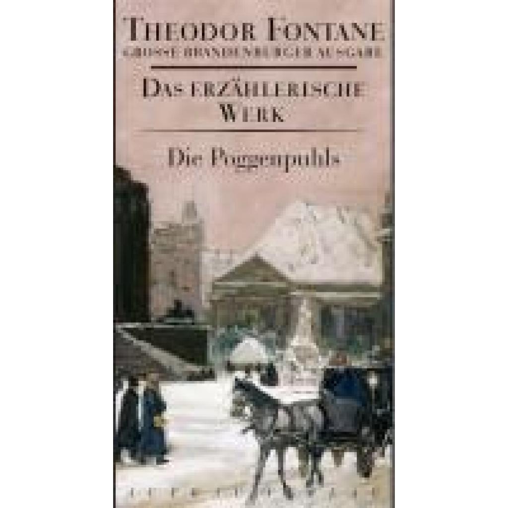 9783351031282 - Fontane Theodor Das erzählerische Werk 16 Die Poggenpuhls