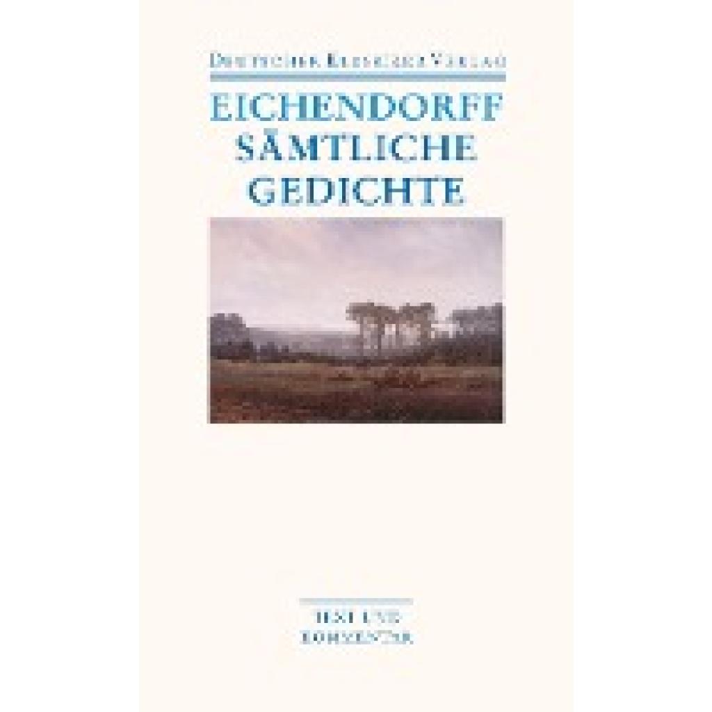 9783618680123 - Sämtliche Gedichte - Josef Freiherr von Eichendorff Kartoniert (TB)