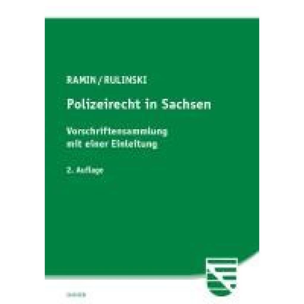 Ramin, Ralf: Polizeirecht in Sachsen
