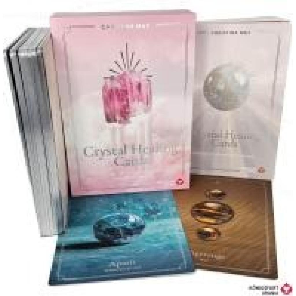 9783868268188 - Max Christina Crystal Healing Cards - 44 Karten mit Botschaften und Anleitung (Heilsteine Edelsteine Kristalle - Bedeutung und Anwendung)
