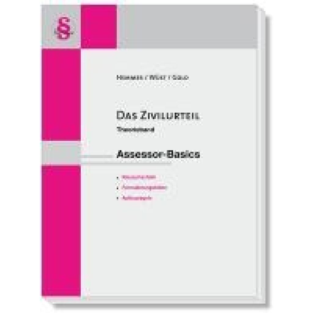 9783968383187 - Gold Ingo Das Zivilurteil Theorieband