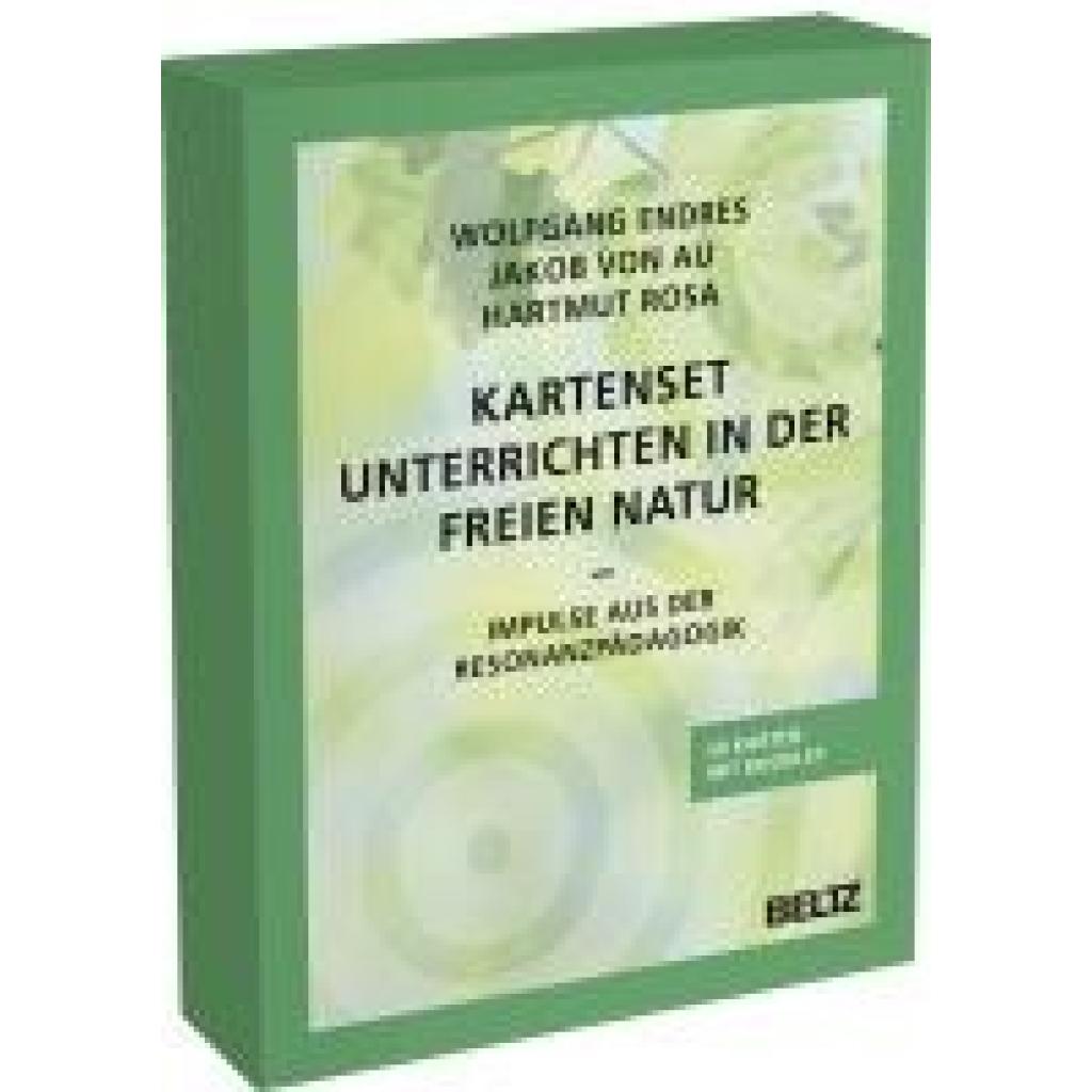4019172200848 - Endres Wolfgang Kartenset Unterrichten in der freien Natur
