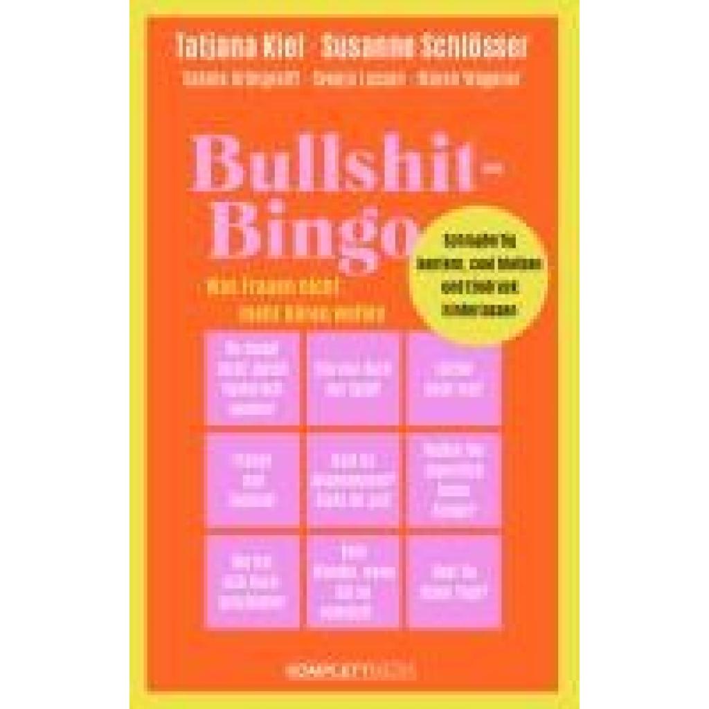 9783831206421 - Kiel Tatjana Bullshit-Bingo - Was Frauen nicht mehr hören wollen
