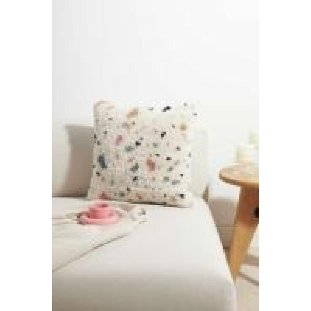 Rico Hooki Hooki, Knüpfset, Kissen Terrazzo, 40x40cm