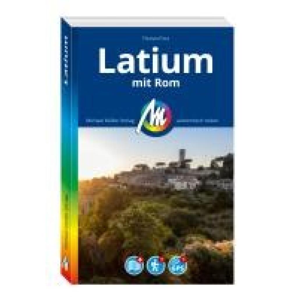 9783966853958 - Fritz Florian MICHAEL MÜLLER REISEFÜHRER Latium mit Rom