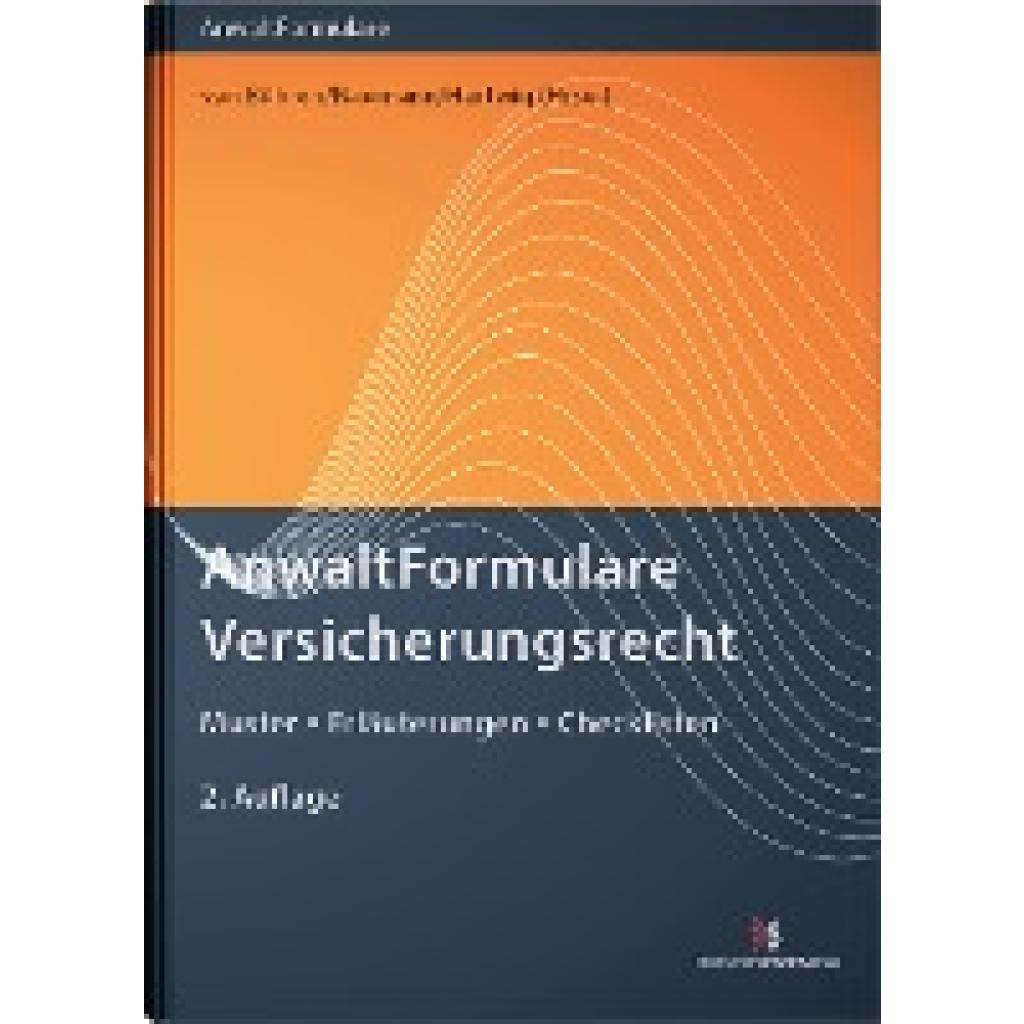 9783824016549 - Commer Vicki Irene AnwaltFormulare Versicherungsrecht