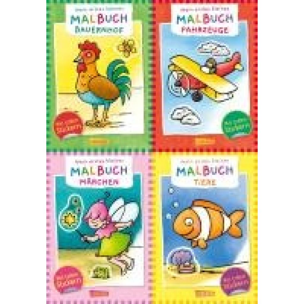 9783551192660 - Mein erstes kleines Malbuch (Box)