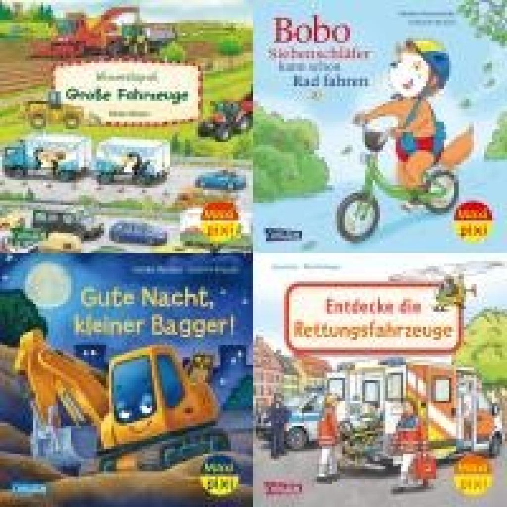 Diverse: Maxi-Pixi-Box 123: Große Räder - kleine Räder (4x5 Exemplare)