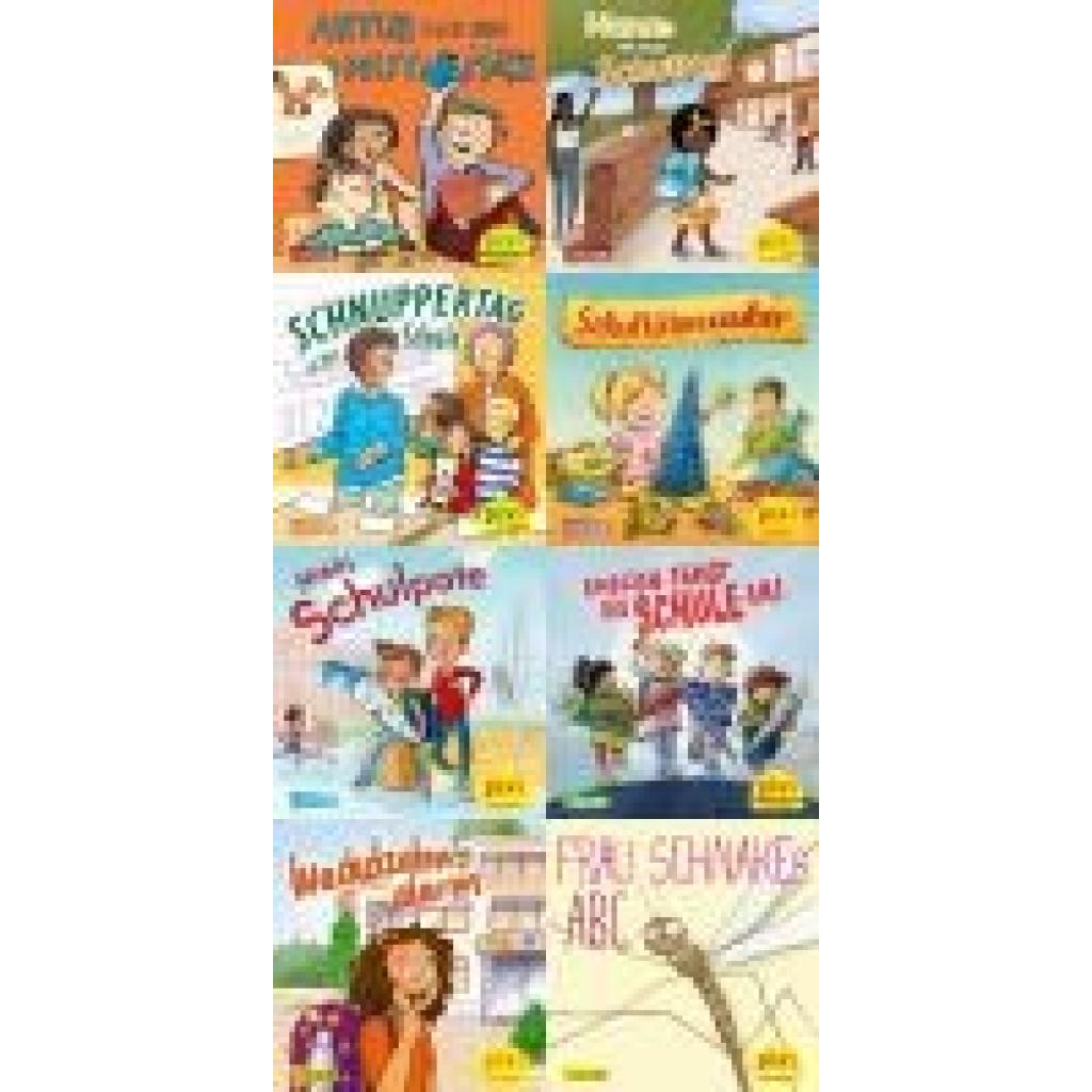 9783551058867 - diverse Pixi-Box 304 In die Schule mit Pixi (8x8 Exemplare)