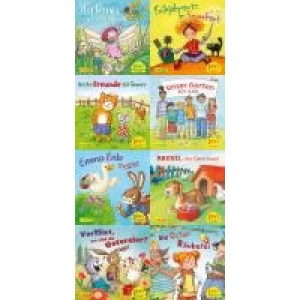 9783551058843 - diverse Pixi-Box 302 Pixi im Frühling (8x8 Exemplare)