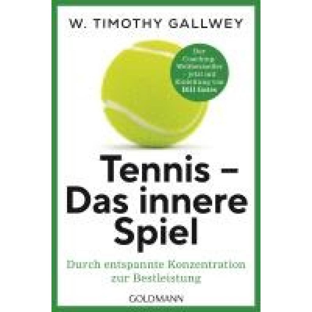9783442180325 - Gallwey W Timothy Tennis -  Das innere Spiel
