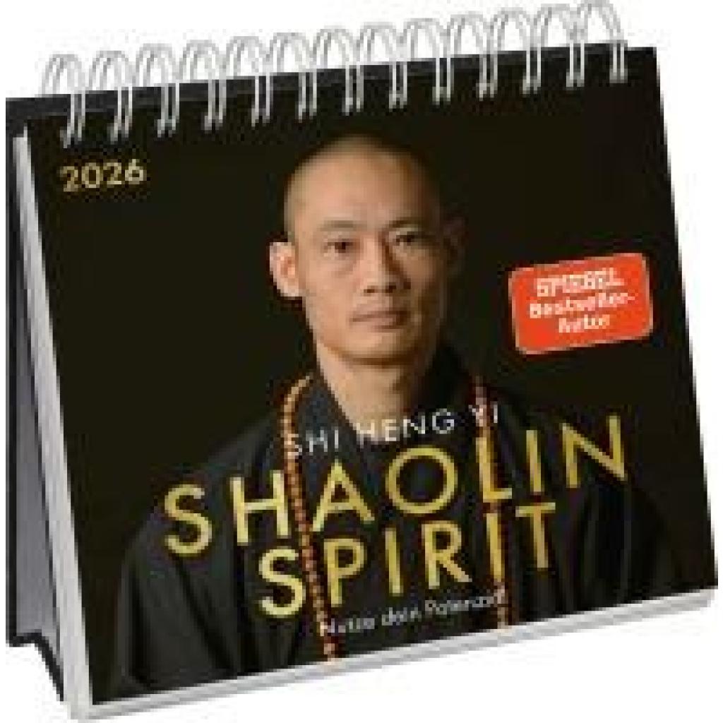 4251693905042 - Shi Heng Yi Postkartenkalender 2026 Shaolin Spirit