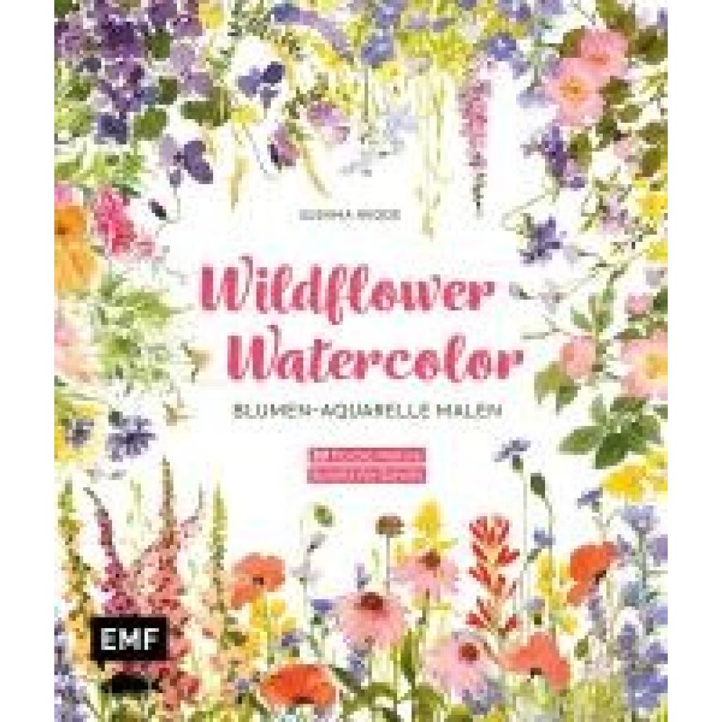 9783745927511 - Hegde Sushma Wildflower Watercolor - Blumen-Aquarelle malen