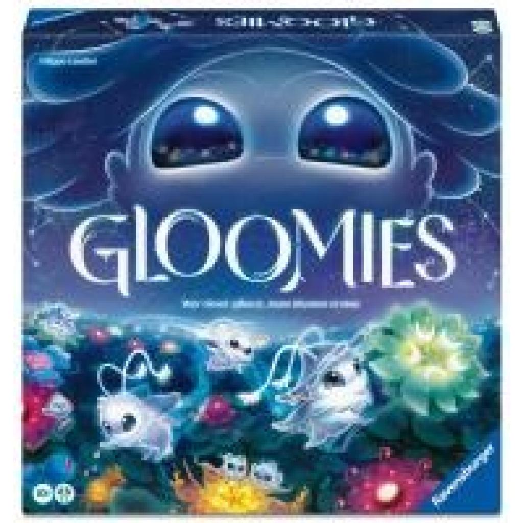 4005556246168 - Landini Filippo Ravensburger 24616 - Gloomies - Einfaches Strategiespiel für Familien Erwachsene und Kinder - Brettspiel für 2-4 Spieler ab 10 Jahren