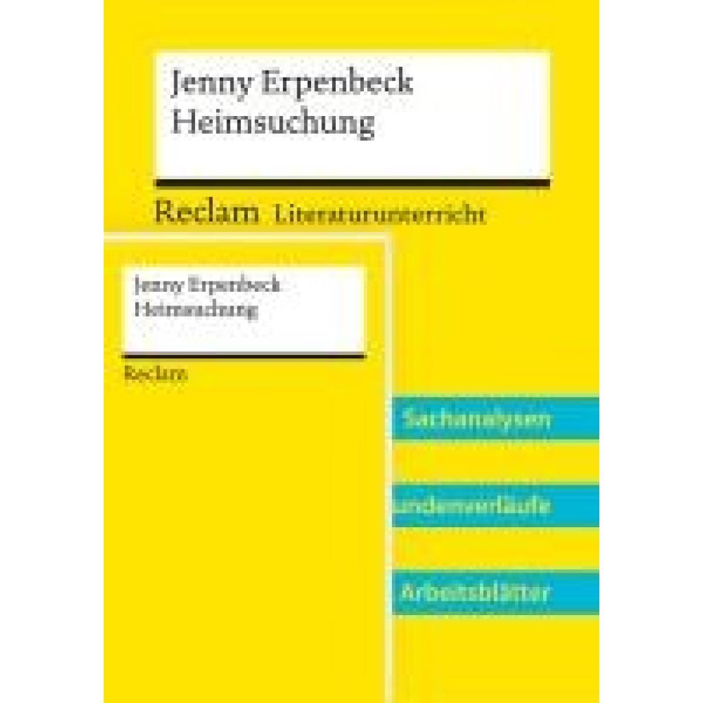 9783150301029 - Erpenbeck Jenny Paket für Lehrkräfte Jenny Erpenbeck Heimsuchung (Textausgabe und Lehrerband) 2 Bände eingeschweißt