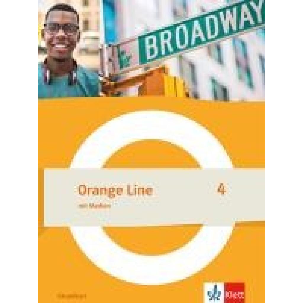 9783125493247 - Orange Line 4 Grundkurs Schulbuch (flexibler Einband) Klasse 8