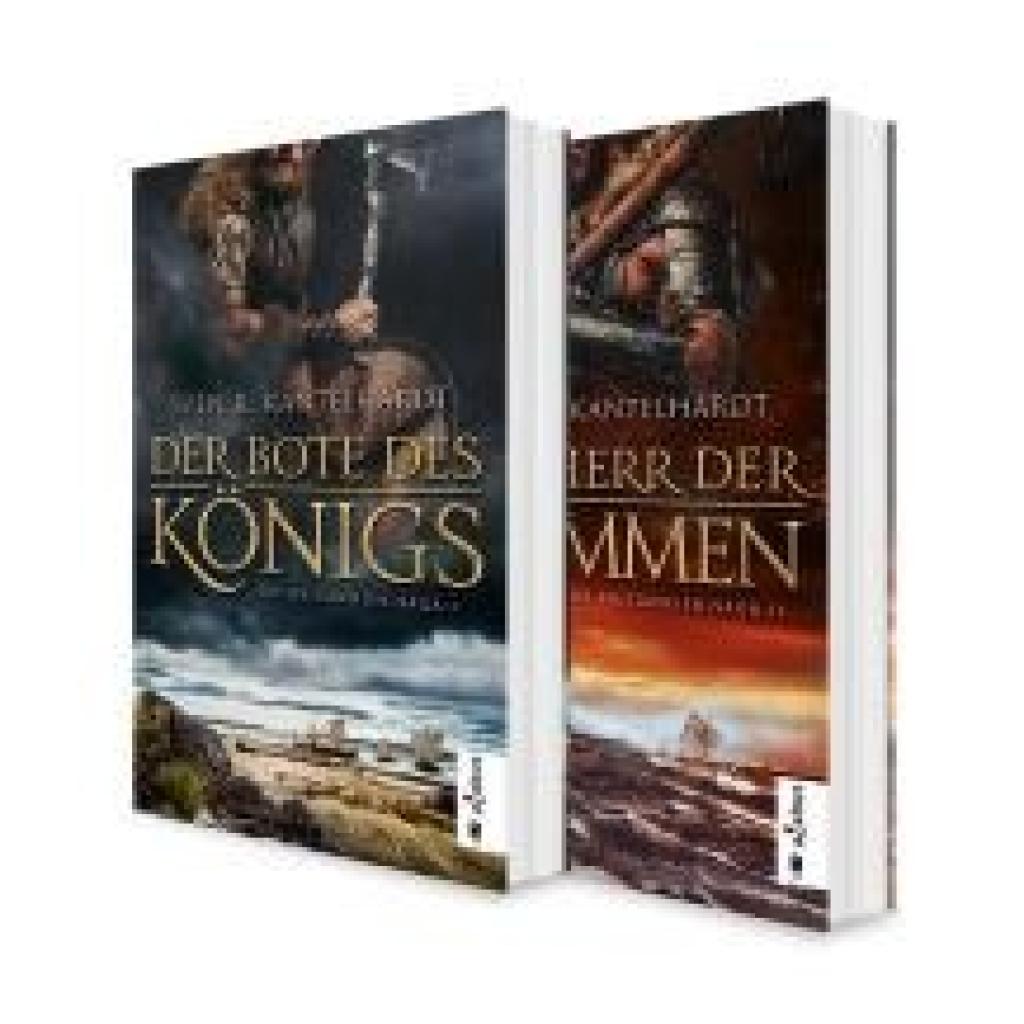 Kantelhardt, Sven R.: Die Britannien-Saga. Band 1 und 2: "Der Bote des Königs" und "Der Herr der Flammen"