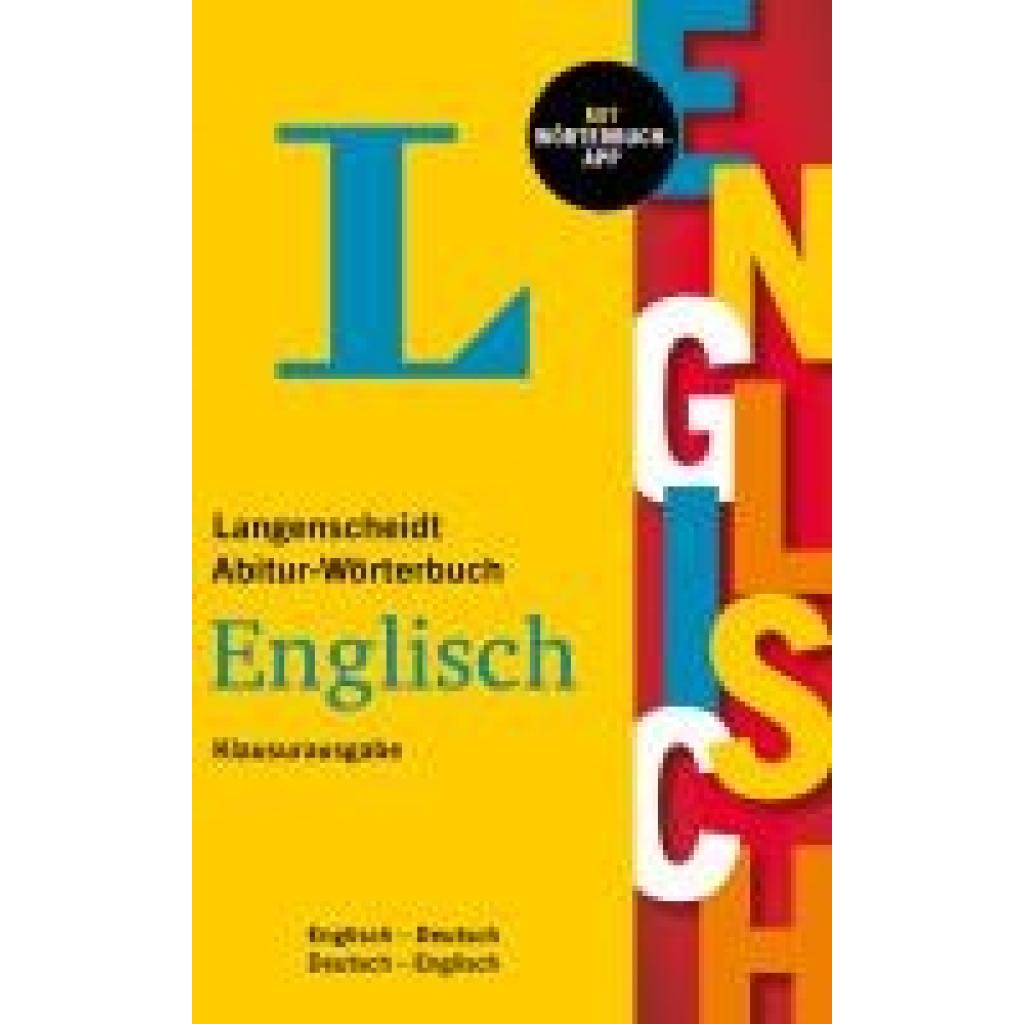 9783125146488 - Langenscheidt Abitur-Wörterbuch Englisch Klausurausgabe