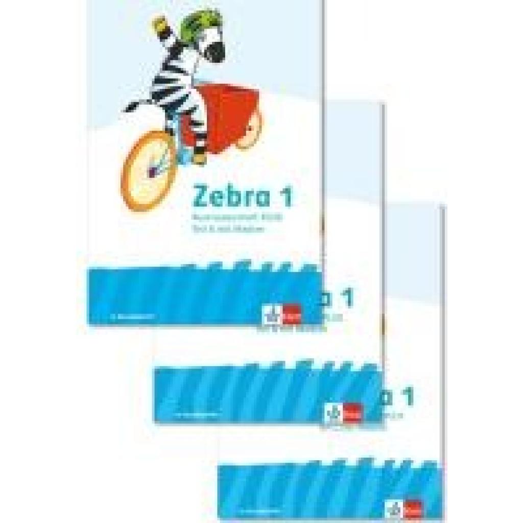 9783122710217 - Zebra 1 Allgemeine Ausgabe Buchstabenheft Plus in Grundschrift Klasse 1