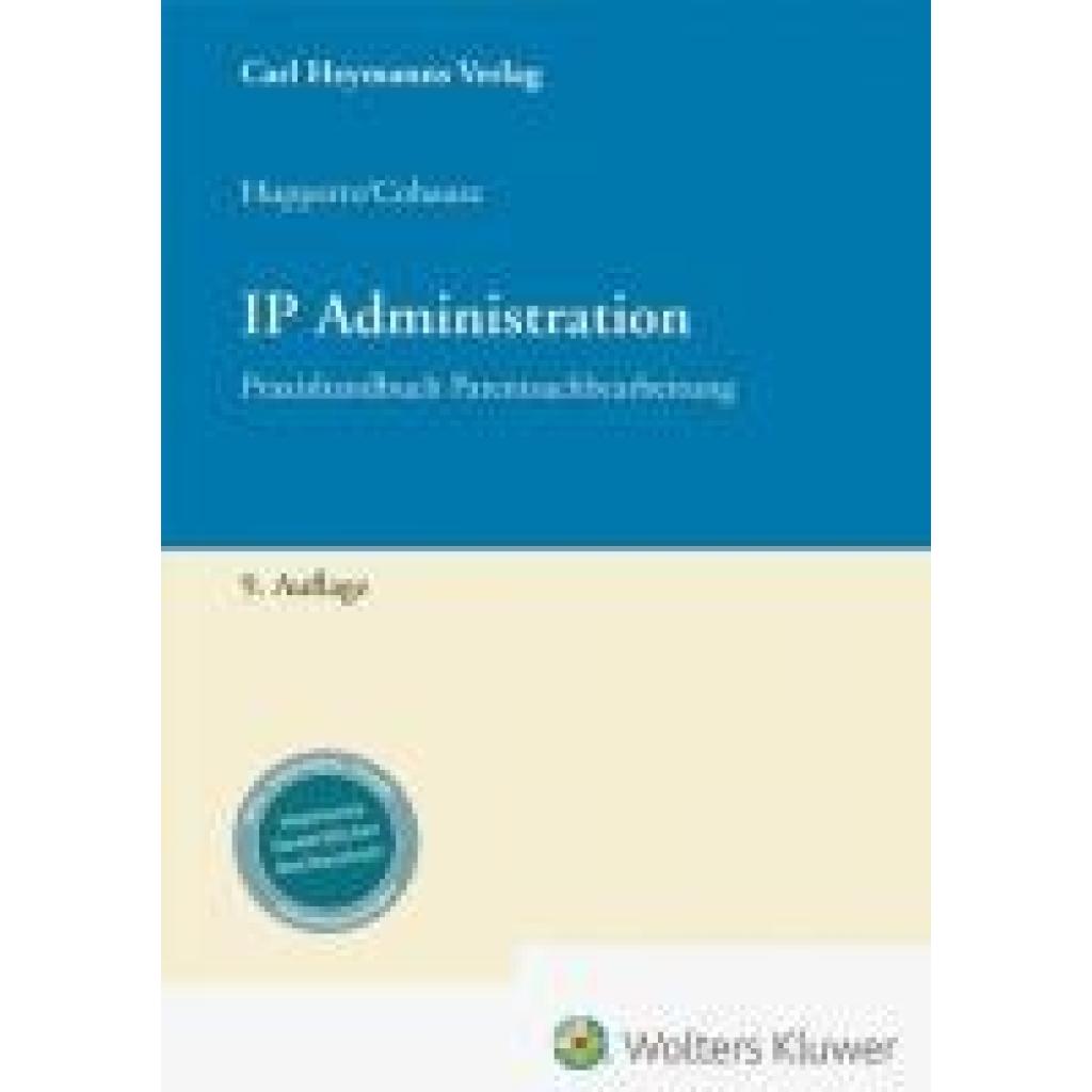 9783452305046 - Cohausz Helge B IP Administration