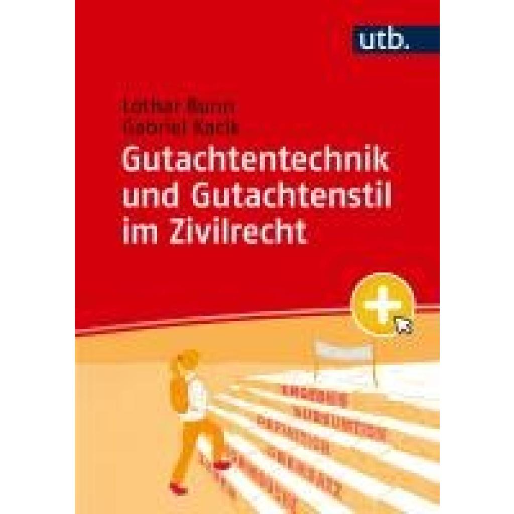 9783825264192 - Bunn Lothar Gutachtentechnik und Gutachtenstil im Zivilrecht