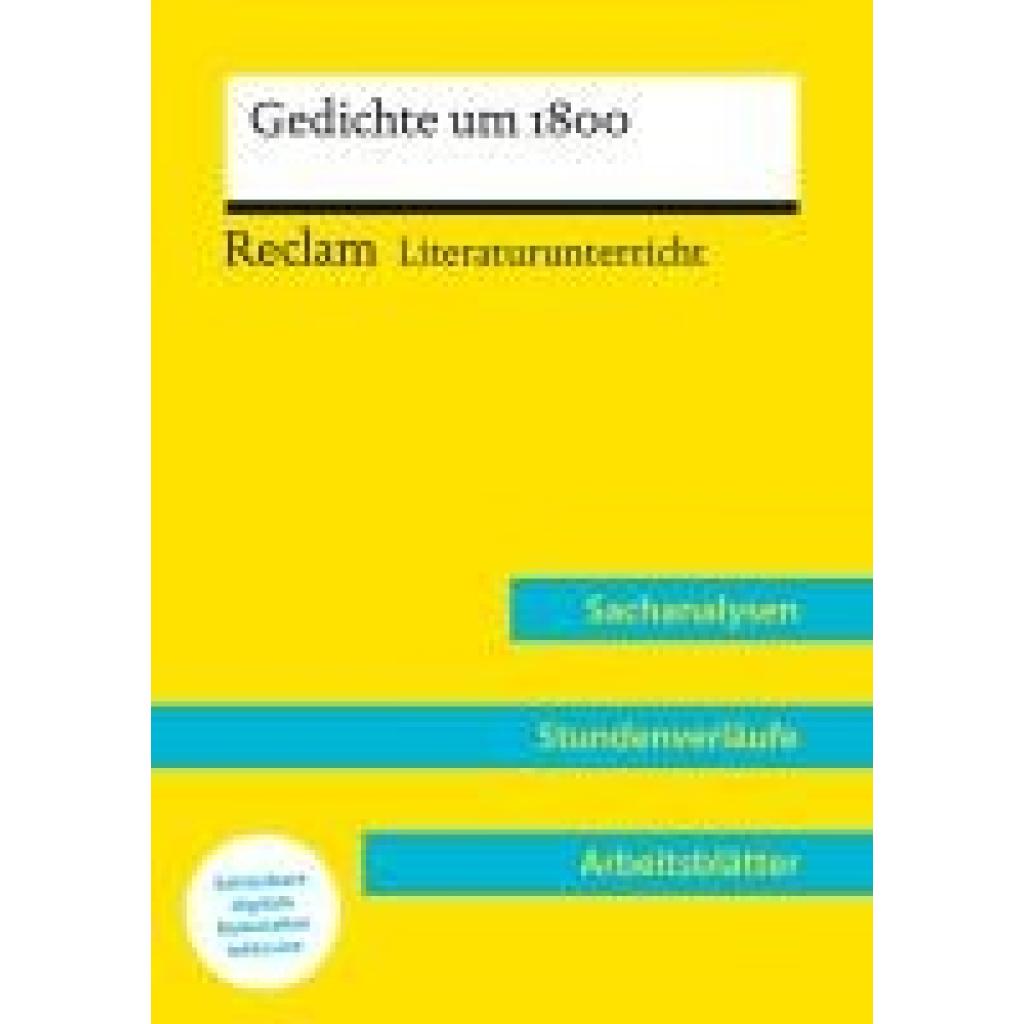 9783150158333 - Bäuerle Holger Gedichte um 1800