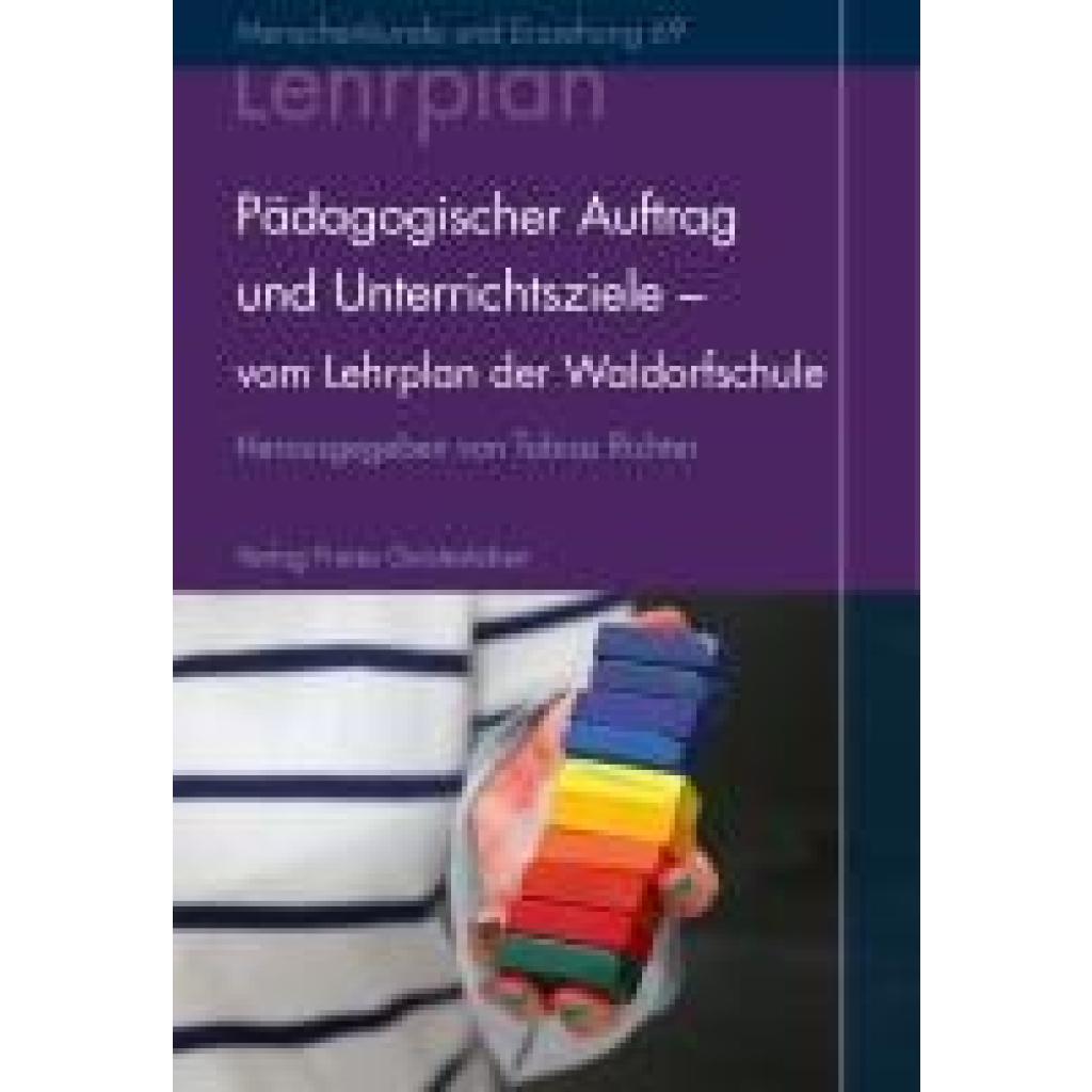 9783772528699 - Richter Tobias Pädagogischer Auftrag und Unterrichtsziele